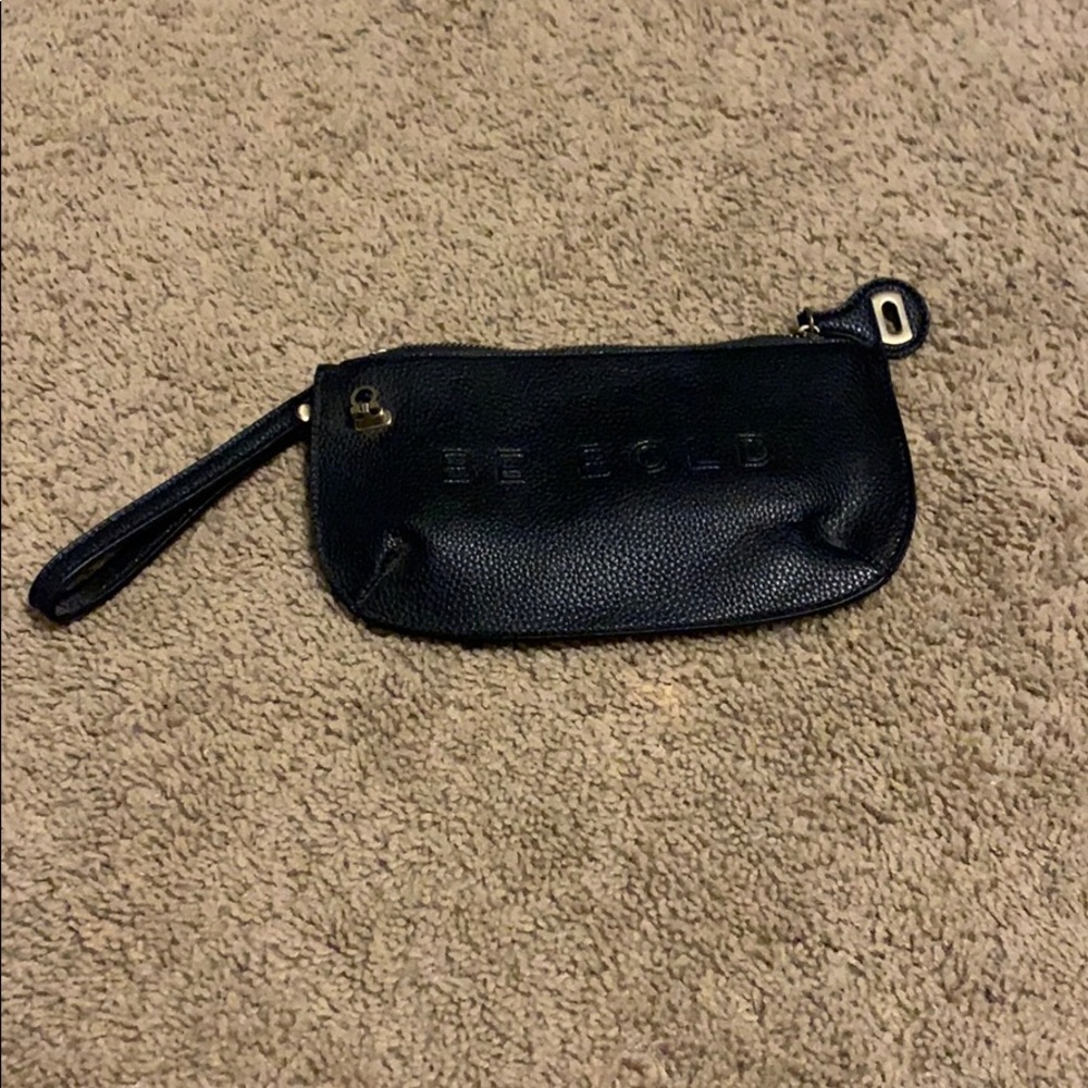 Small black wristlet
